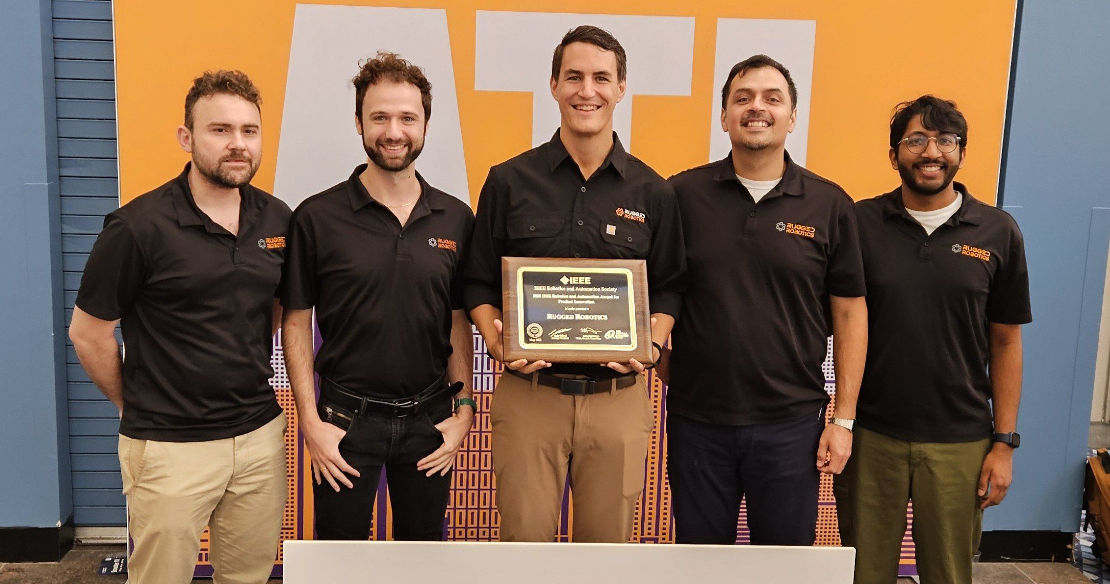 Rugged Robotics team photo